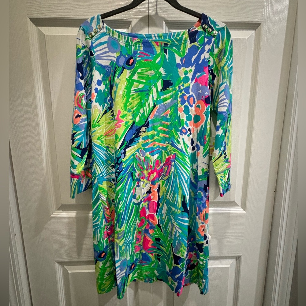 Lilly Pulitzer Sophie Dress, Purrfect, Medium, NWT.